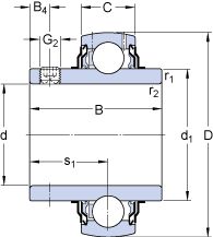 Подшипник YAR 215-215-2F Подшипник YAR 215-215-2F