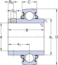 Подшипник YARAG 207-106 Подшипник YARAG 207-106