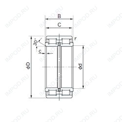 Подшипник Z-565669.ZL-K-C5