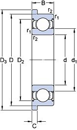 Подшипник W 638/2 XR-2Z