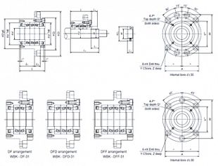 Подшипник WBK40DFF-31