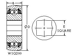 Подшипник WSQ210-102