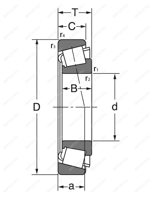 Подшипник L68149/L68111