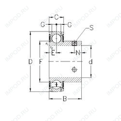 Подшипник AY12-NPPB Подшипник AY12-NPPB