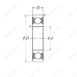 Подшипник BB1-3167