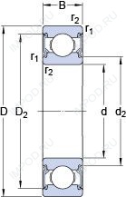 Подшипник E2.6204-2RSH