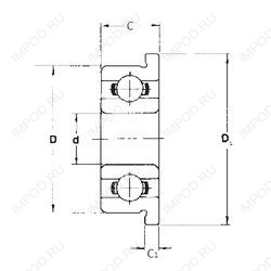 Подшипник F624 Подшипник F624