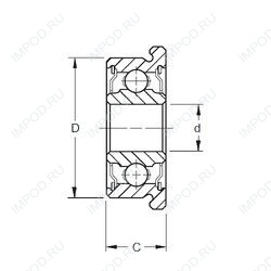 Подшипник F625-2RS