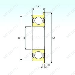 Подшипник F693ZZ Подшипник F693ZZ