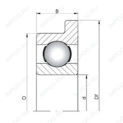Подшипник FL618/1.5 Подшипник FL618/1.5