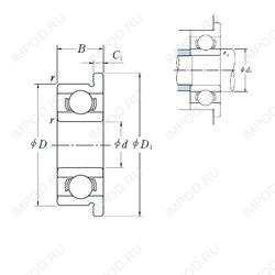 Подшипник FR 1-4