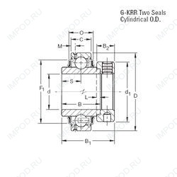 Подшипник G1011KRR