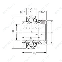 Подшипник G1008KLLB