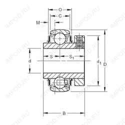 Подшипник GC1104KRRB