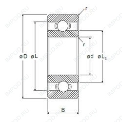 Подшипник R-410 Подшипник R-410