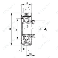 Подшипник RCRB25/57-FA106 Подшипник RCRB25/57-FA106