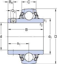 Подшипник YAR 207-104-2RF Подшипник YAR 207-104-2RF