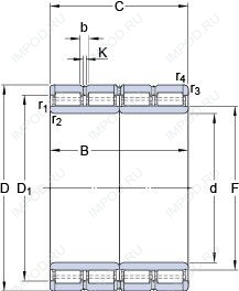 Подшипник BC4B 326366/HB1