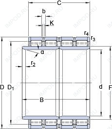 Подшипник BC4B 316341/HA4