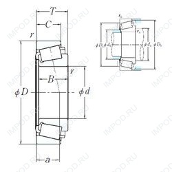 Подшипник EE275108/275160