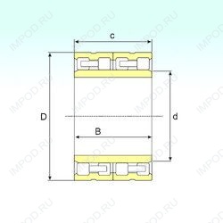 Подшипник FC 76108304 Подшипник FC 76108304