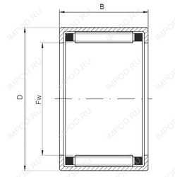 Подшипник HK172514 Подшипник HK172514