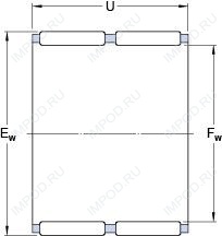 Подшипник K 25x30x26 ZW