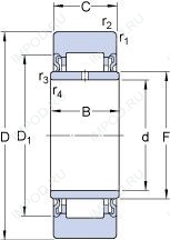 Подшипник NA 22/6.2RSX