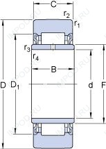 Подшипник NA 22/8.2RS
