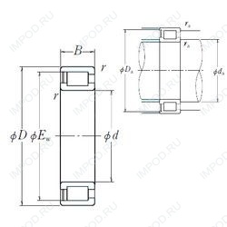 Подшипник NCF3060V