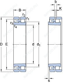 Подшипник NN 3044 K/SPW33