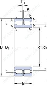 Подшипник NNC 4924 CV Подшипник NNC 4924 CV