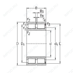 Подшипник NNCF4830-V