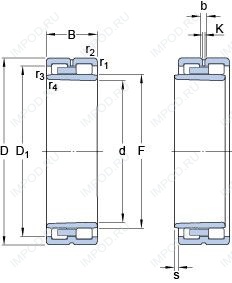 Подшипник NNU 4972 BK/SPW33