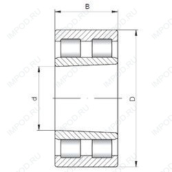Подшипник NNU4976K V