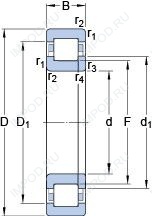 Подшипник NUP 2320 ECML Подшипник NUP 2320 ECML