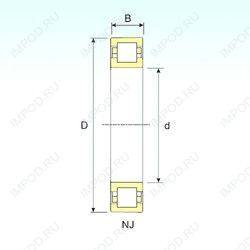 Подшипник NUP 29/600 Подшипник NUP 29/600