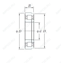 Подшипник NUP238R Подшипник NUP238R