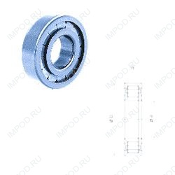 Подшипник NUP311FMNR/C3