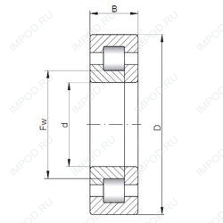 Подшипник NUP3226 Подшипник NUP3226