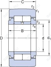 Подшипник NUTR 4090 A Подшипник NUTR 4090 A