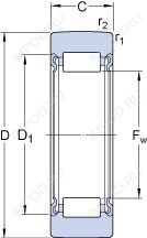Подшипник RNA 2201.2RS