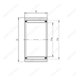 Подшипник RNAO7x14x8
