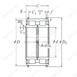 Подшипник RS-5036NR