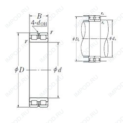 Подшипник RSF-4992E4