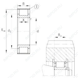 Подшипник RSL182230-A Подшипник RSL182230-A