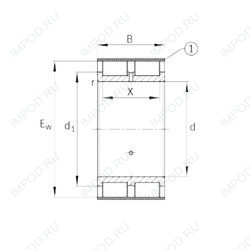 Подшипник RSL185036-A