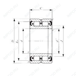 Подшипник TRU 10515350UU