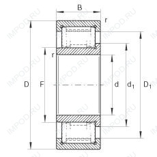 Подшипник ZSL192320-TB