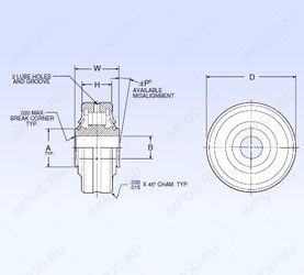 Подшипник ASR6-2A Подшипник ASR6-2A